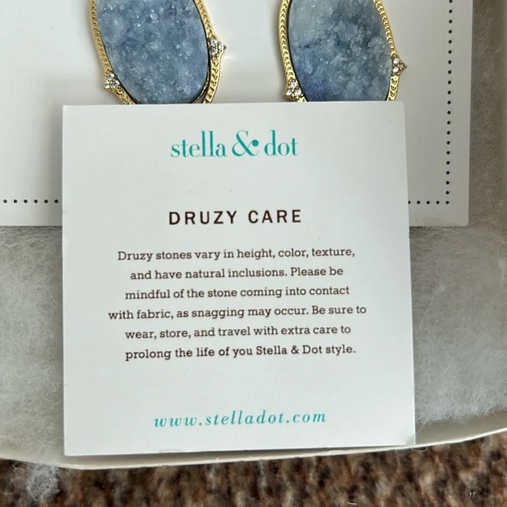 NWT Stella & dot drop earrings - Picture 3 of 7
